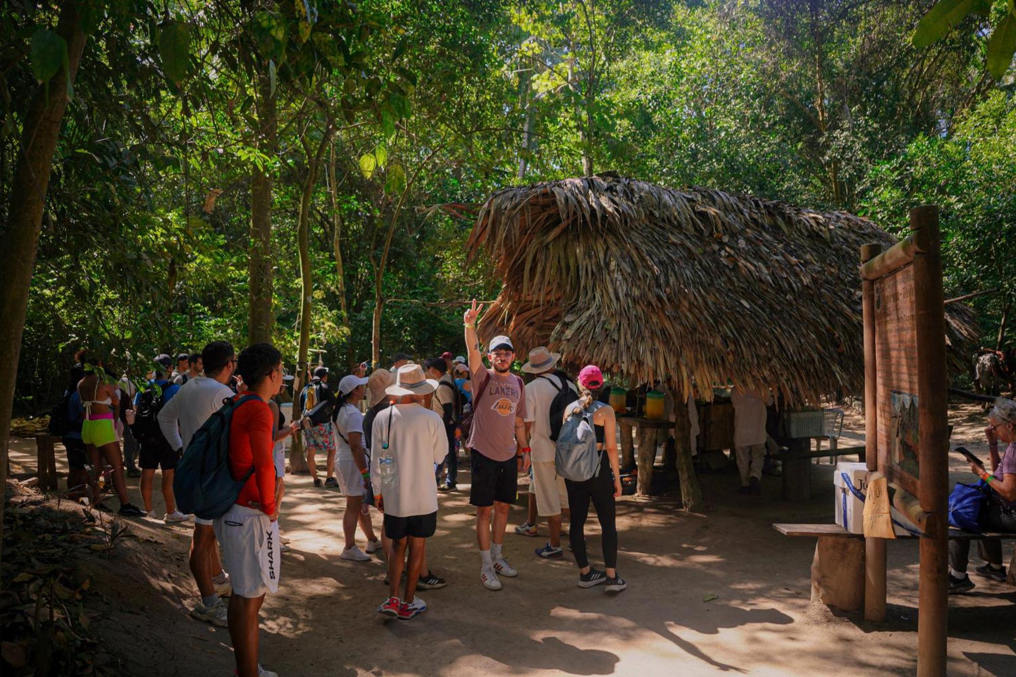 Ecohotel Yachay Tayrona Dentro Del Parque Tayrona El Zaino Bagian luar foto